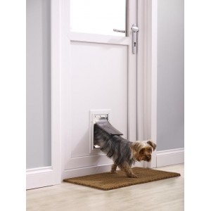 Staywell 600 Pet Door (small) Aluminium
