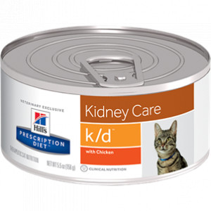 Hill's Prescription K/D Kidney Care kattefoder med kylling 156g