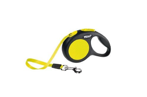 Flexi New Neon S M L Tape rulleline 5 meter