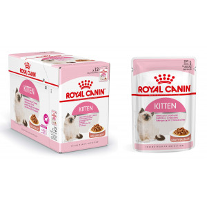 Royal Canin Kitten gelé / sovs vådfoder til killinge 85g