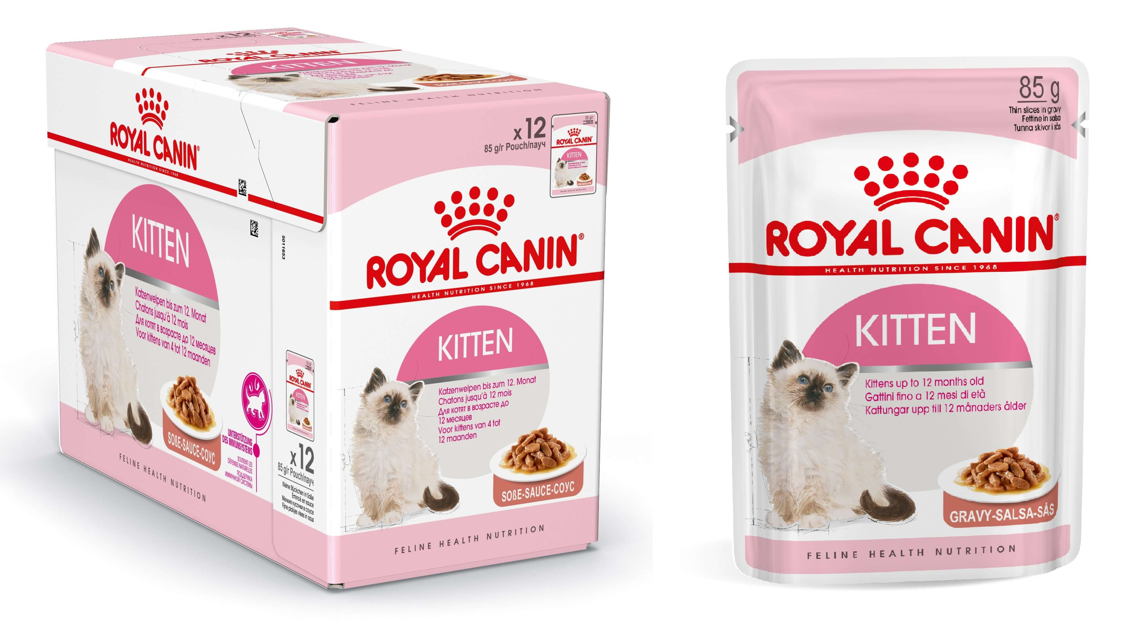 Royal Canin Kitten i sovs vådfoder til killinger (85 g)