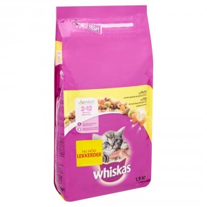 Whiskas Junior med kylling kattefoder