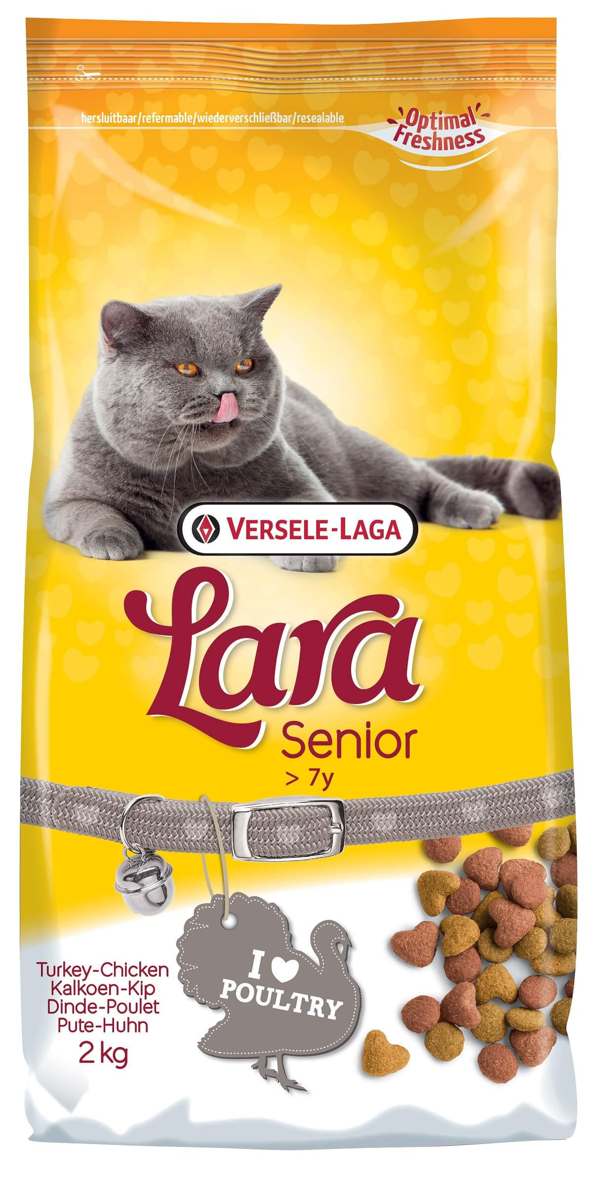 Versele-Laga Lara Senior kylling med kalkun kattefoder