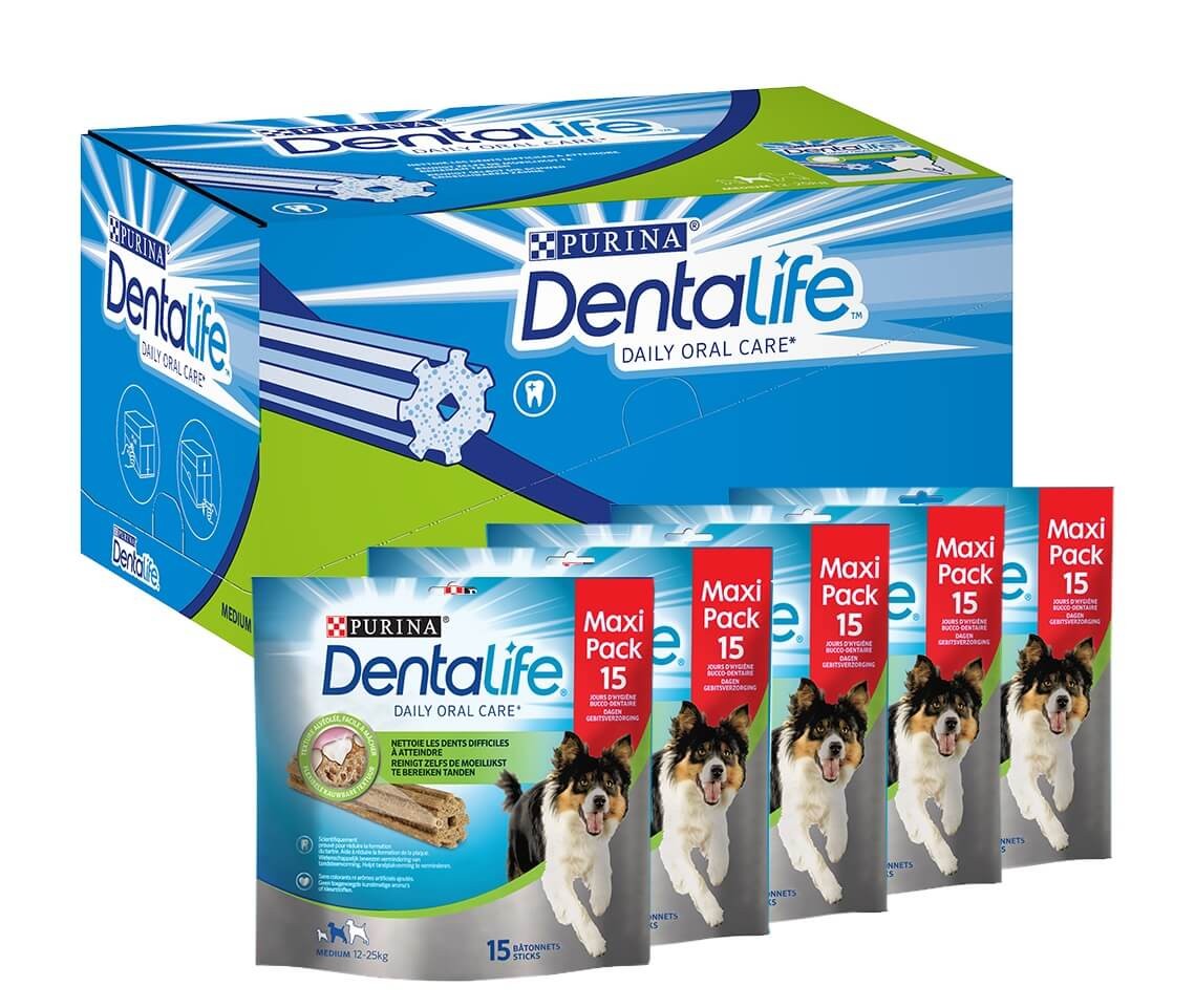Purina DentaLife Daily Oral Care Medium til hunde (maxi pack)