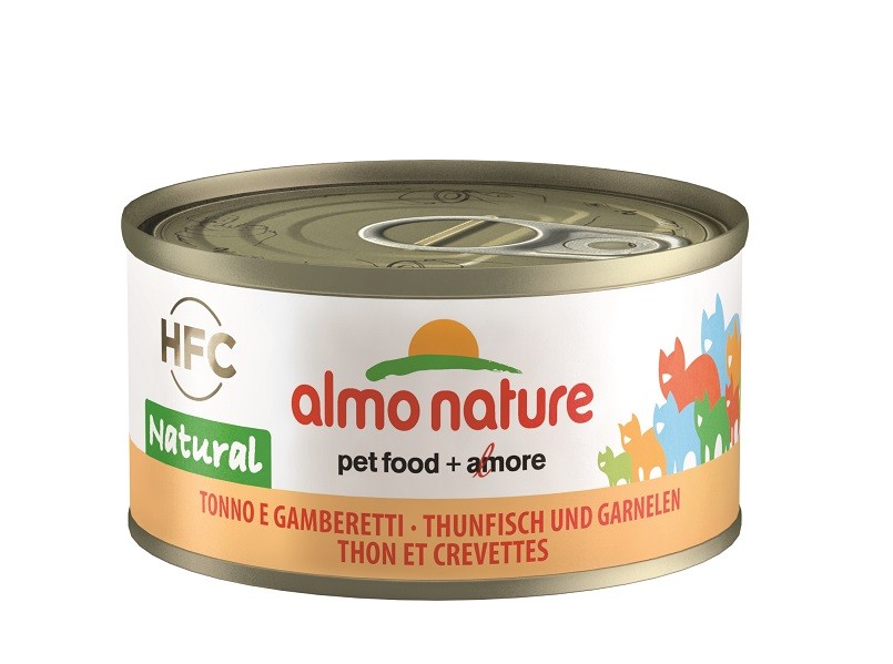 Almo Nature HFC Natural tun med rejer vådfoder til katte (70 g)
