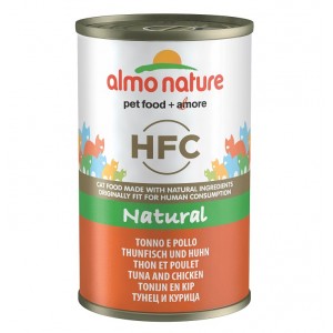 Almo Nature HFC tun og kylling 150g kattefoder