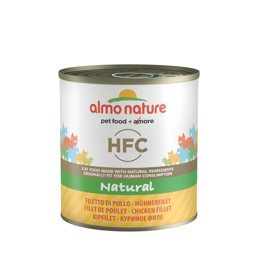 Almo Nature HFC Natural kyllingebryst vådfoder til katte (280 g)
