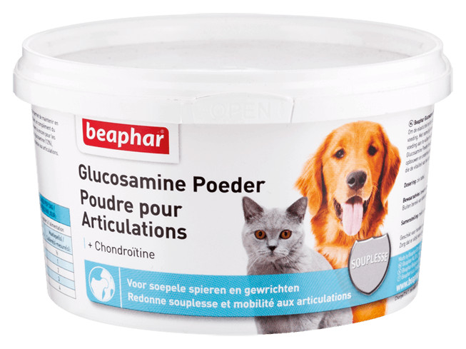 Beaphar Glucosamine Pulver til hunde og katte