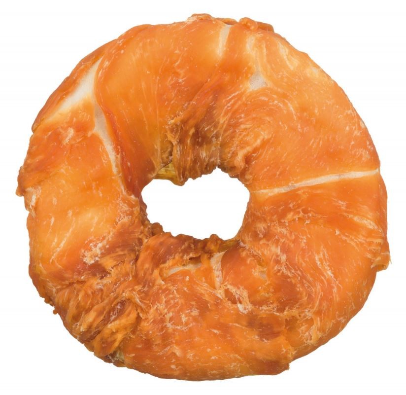 Rawhide Donut oksehud med kylling til hunde