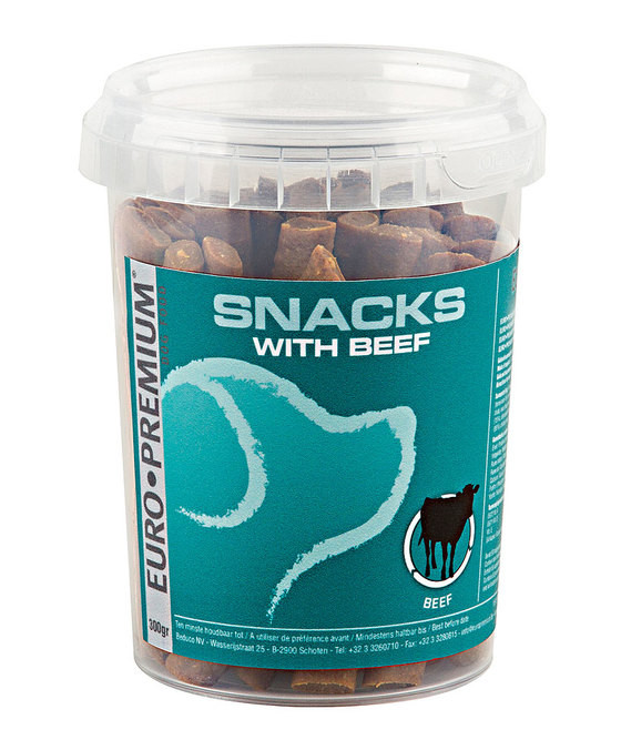 Euro Premium snack med oksekød til hunde