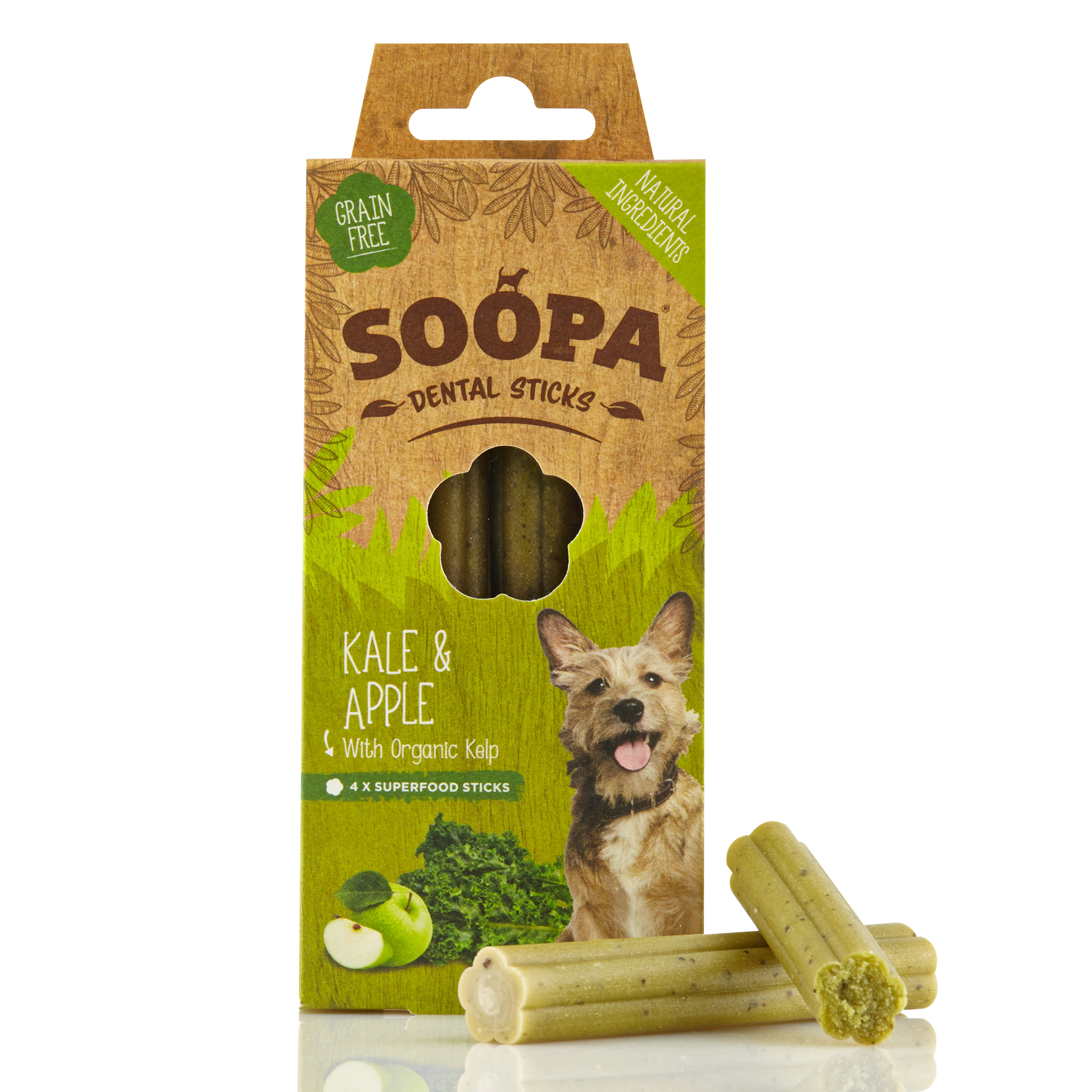 Soopa Dental Sticks Kool & Appel Hondensnack