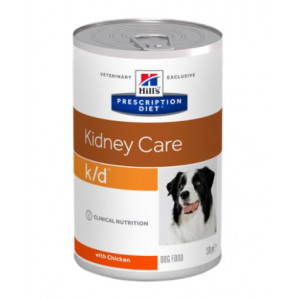 Hill's Prescription Diet K/D Kidney Care vådfoder til hunde med kylling (dåse)