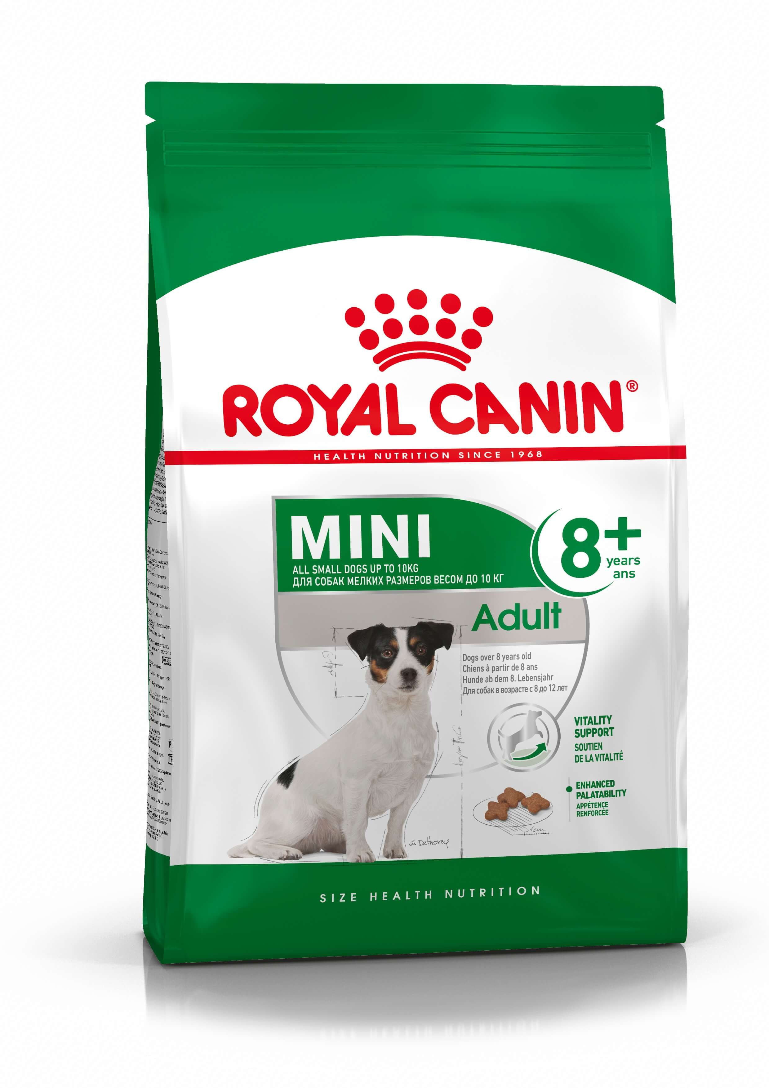 Royal Canin Mini Adult 8+ hundefoder