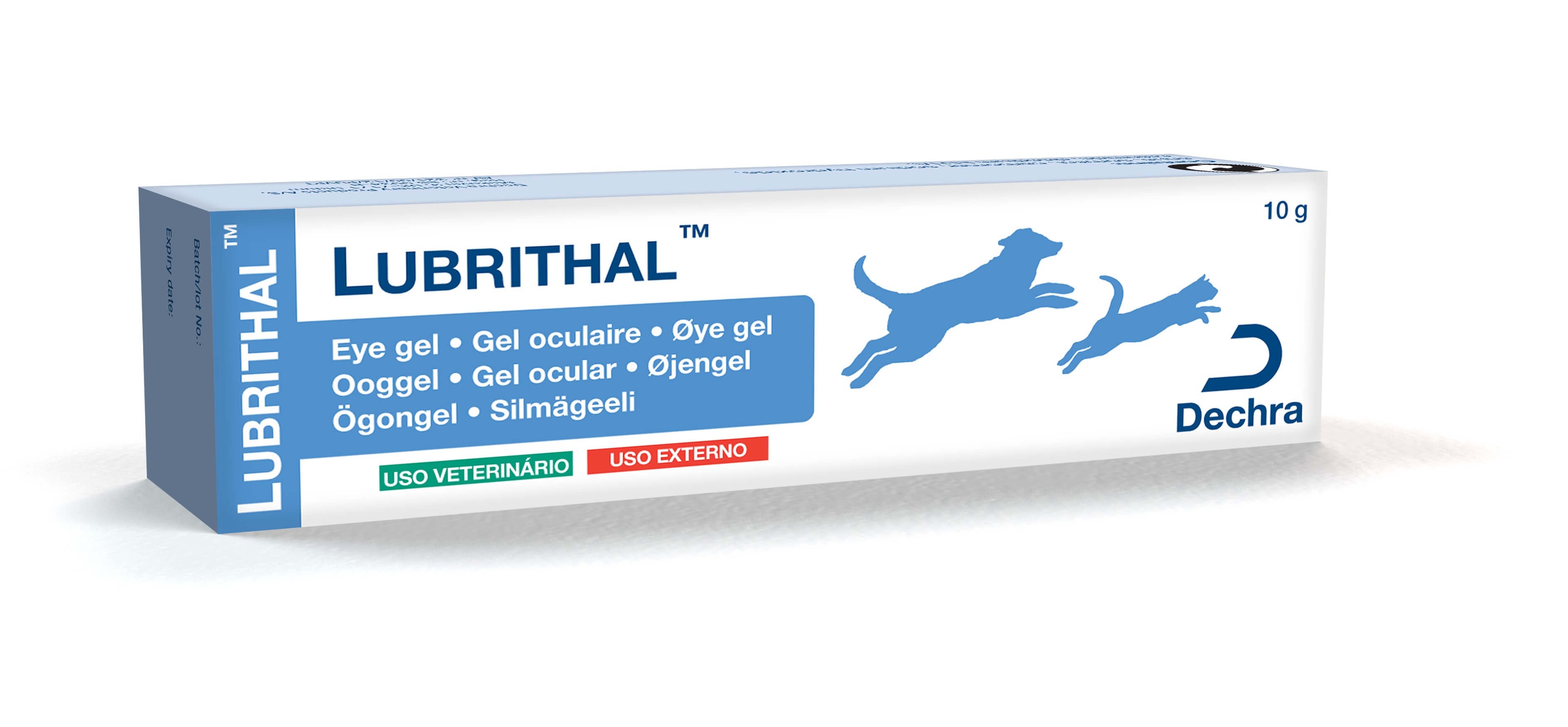 Lubrithal Ooggel voor hond en kat
