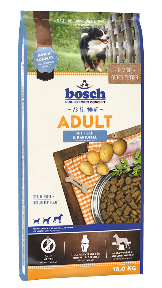 Bosch Adult Vis & Aardappel hondenvoer
