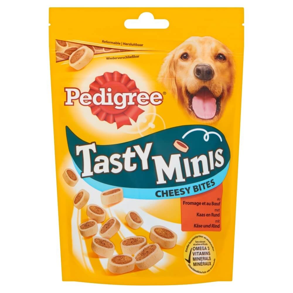 Pedigree Tasty Minis Cheesy Bites Kaas & Rund