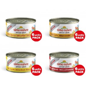 Almo Nature HFC Natural Combipack A Kip 24x70 gr