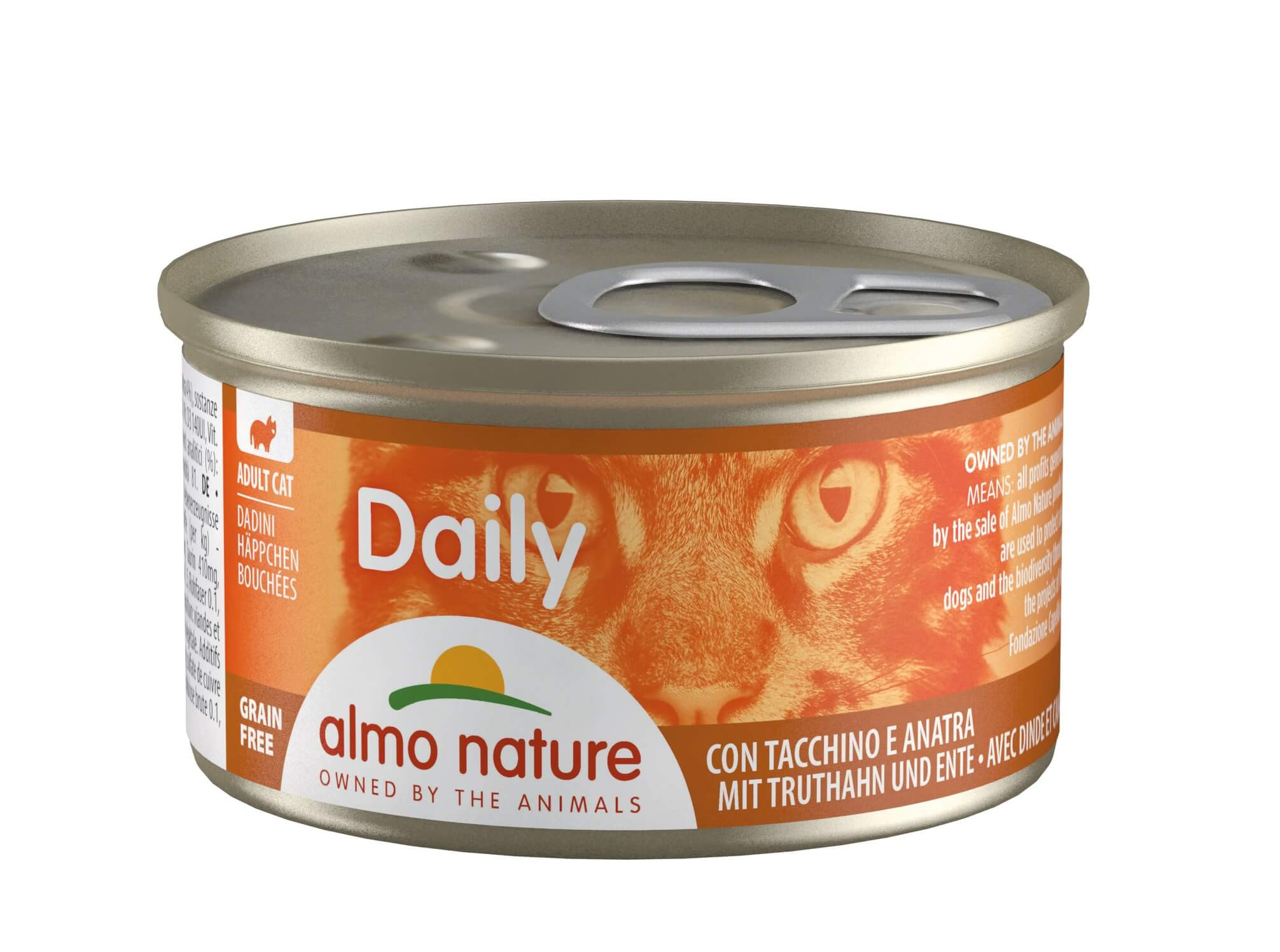 Almo Nature Daily Hapje met Kalkoen & Eend 85 gr