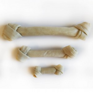 Dental White Bone geknoopt voor honden