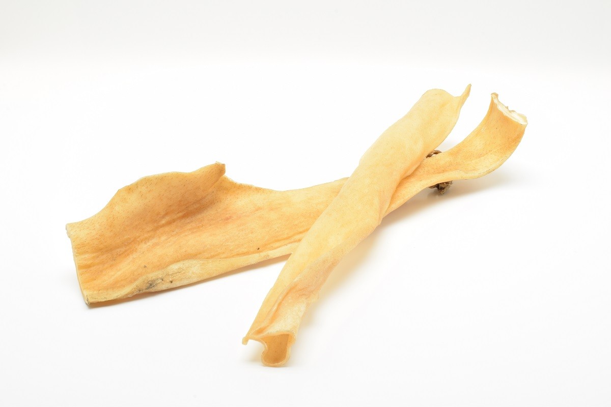 Runderkophuid 35 cm 3 stuks voor de hond