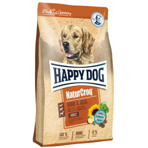 Happy Dog NaturCroq Okse & Ris hundefoder
