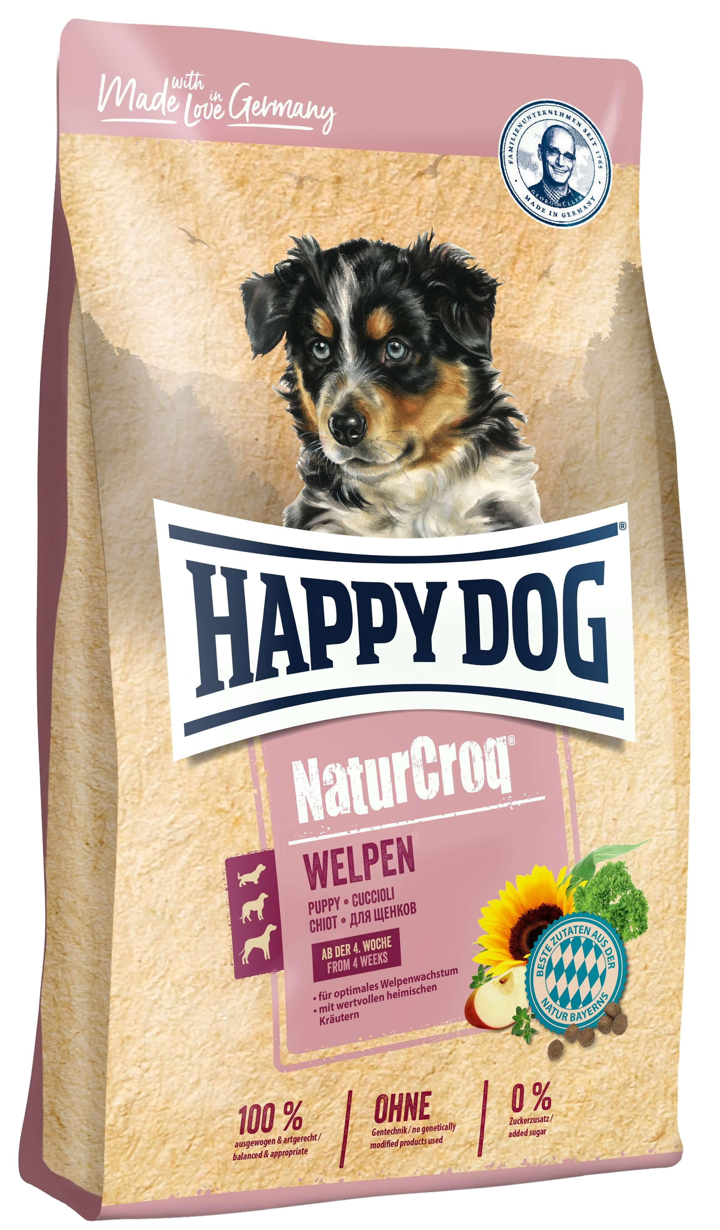 Happy Dog NaturCroq Welpen hondenvoer