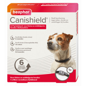 Beaphar Canishield Halsband Hond klein/middelgroot