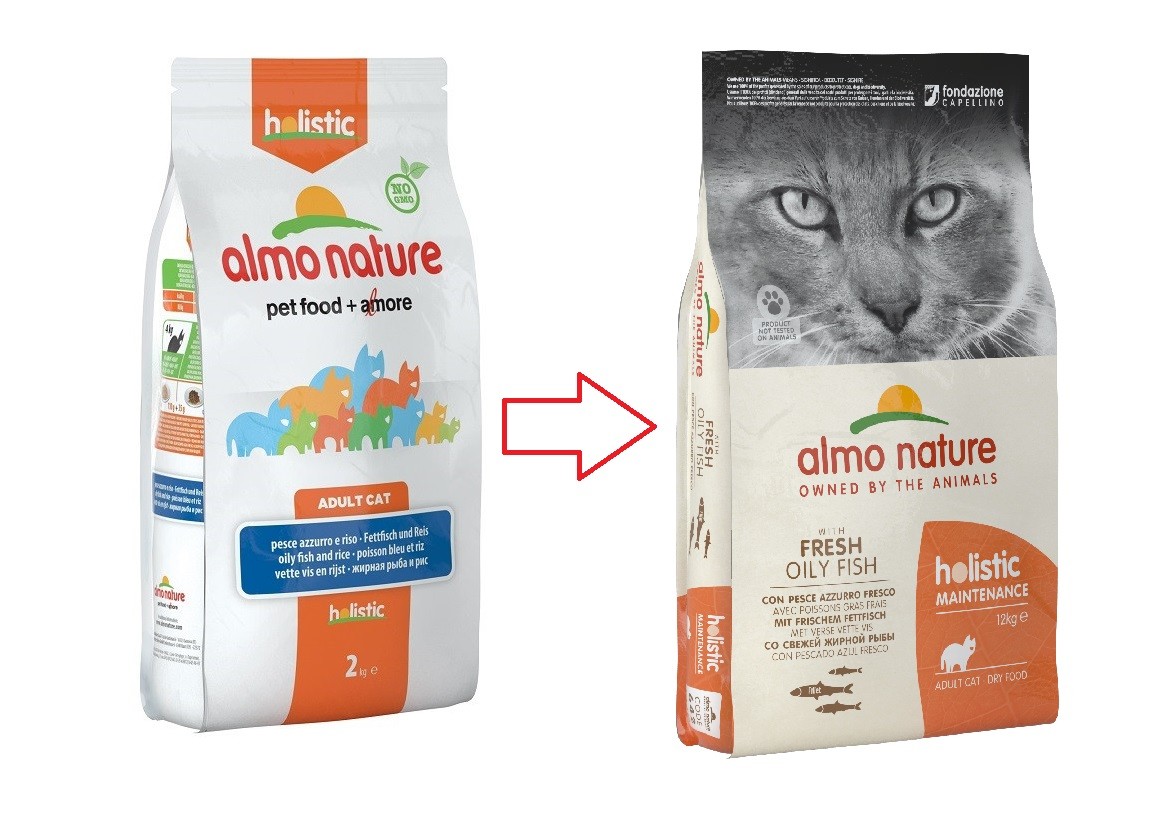Almo Nature Holistic Maintenance Adult med fed fisk kattefoder
