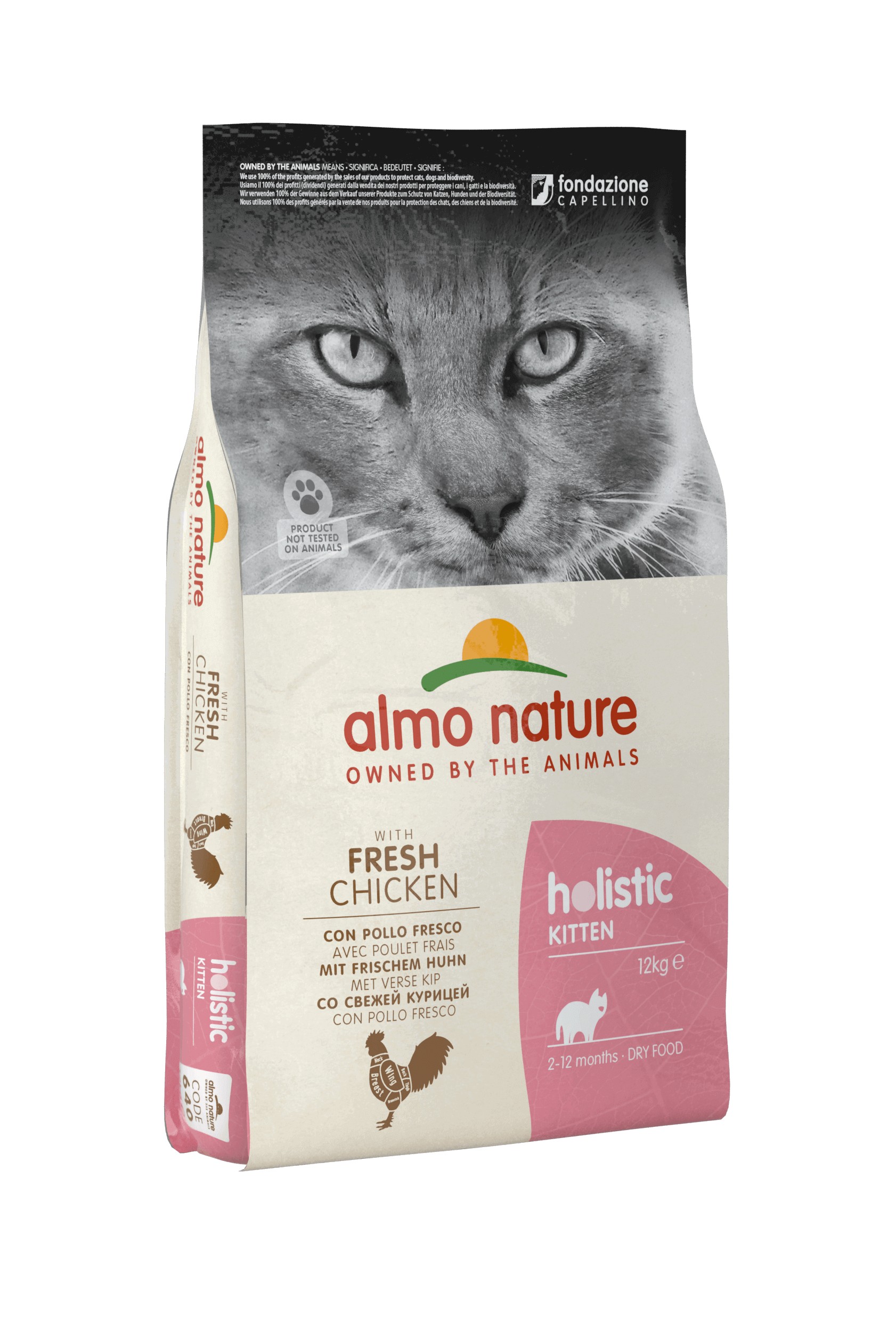 Almo Nature Holistic Killing Kylling og Ris kattefoder