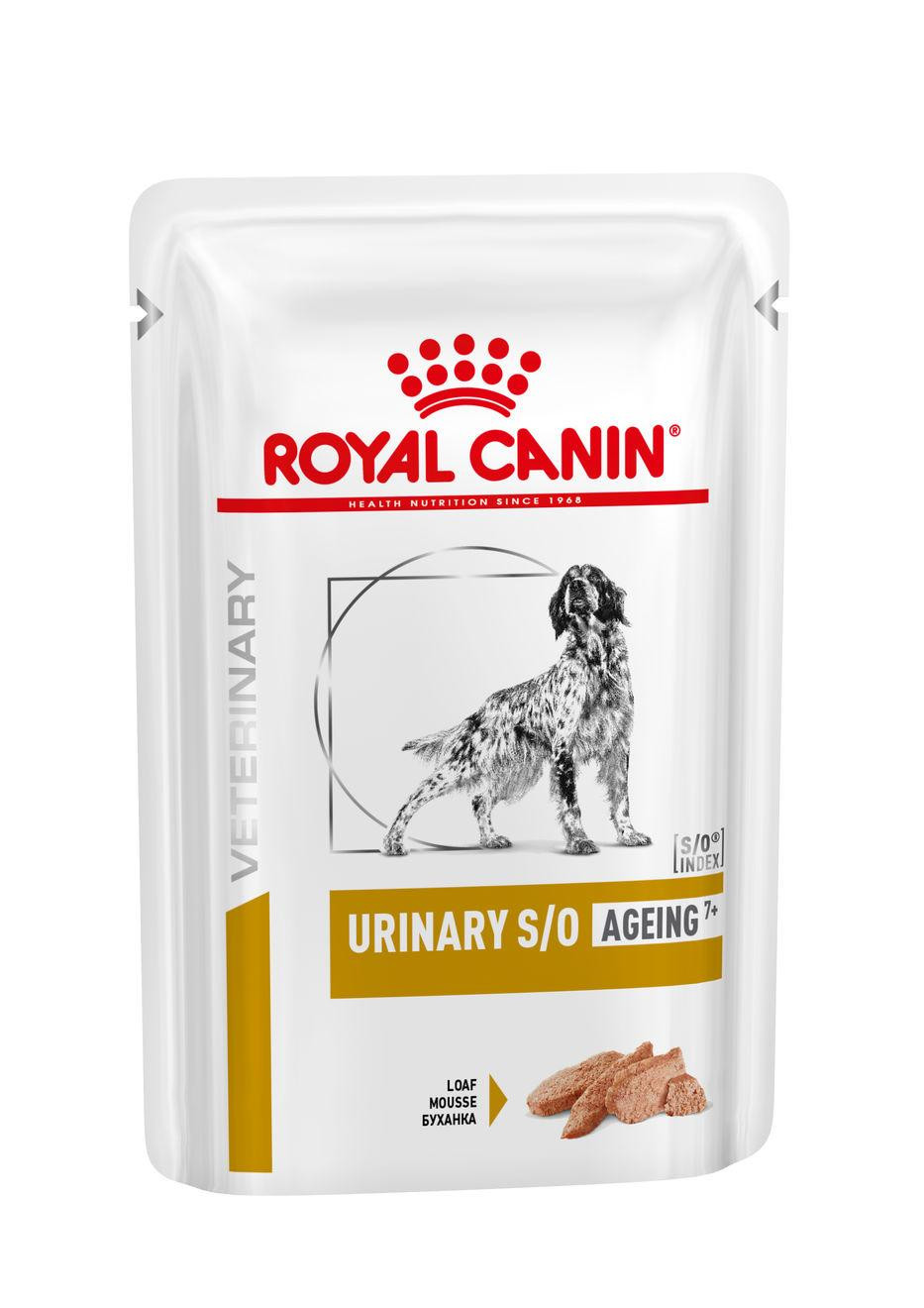 Royal Canin Urinary S/O Ageing 7+ Pouch 100 gr hondenvoer
