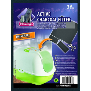 koolfilter voor kattenbak universeel