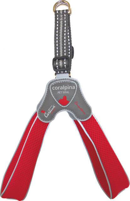 Coralpina Cortina hondentuig rood