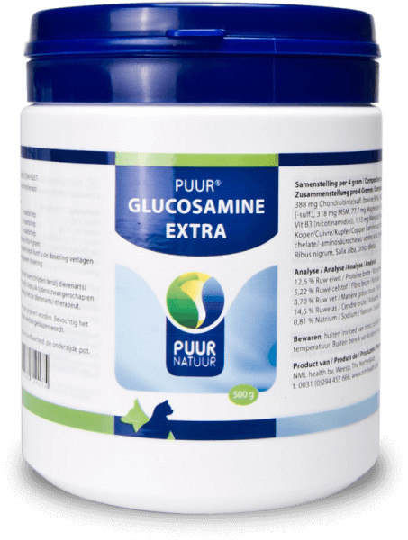 Puur Glucosamine Extra til hund | Stort Udvalg Kosttilskud