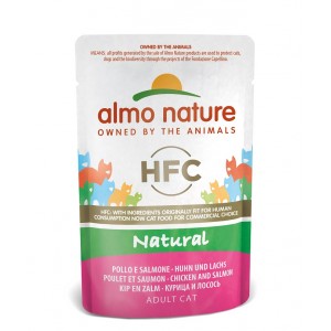 Almo Nature HFC Natural Kylling & Laks (55 g)