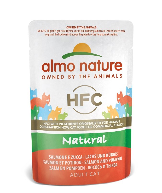 Almo Nature HFC Natural Laks & Græskar (55 g)