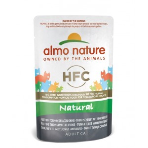 Almo Nature HFC Natural Tun & Unge Ansjoser (55g) vådfoder til katte