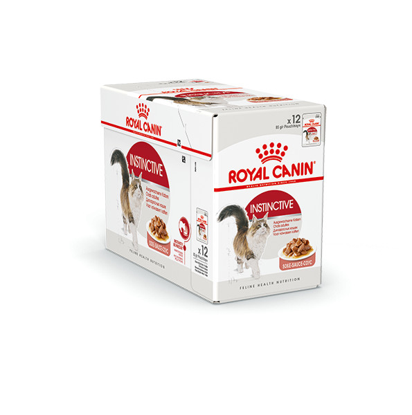 Royal Canin Instinctive vådfoder i sovs til katte (85 g)