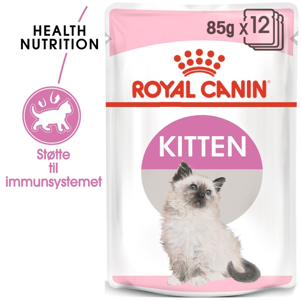 Royal Canin Kitten gelé / sovs vådfoder til killinge 85g