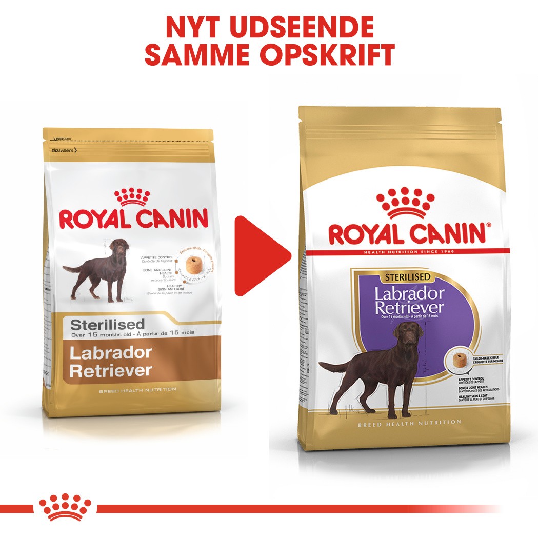 Royal Canin Sterilised Adult Labrador Retriever hundefoder