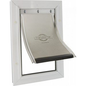 Staywell 600 Pet Door (small) Aluminium