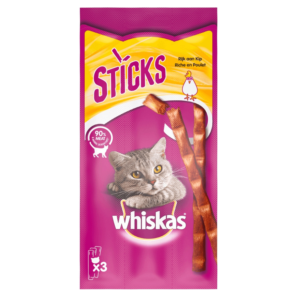 Whiskas Sticks til katte