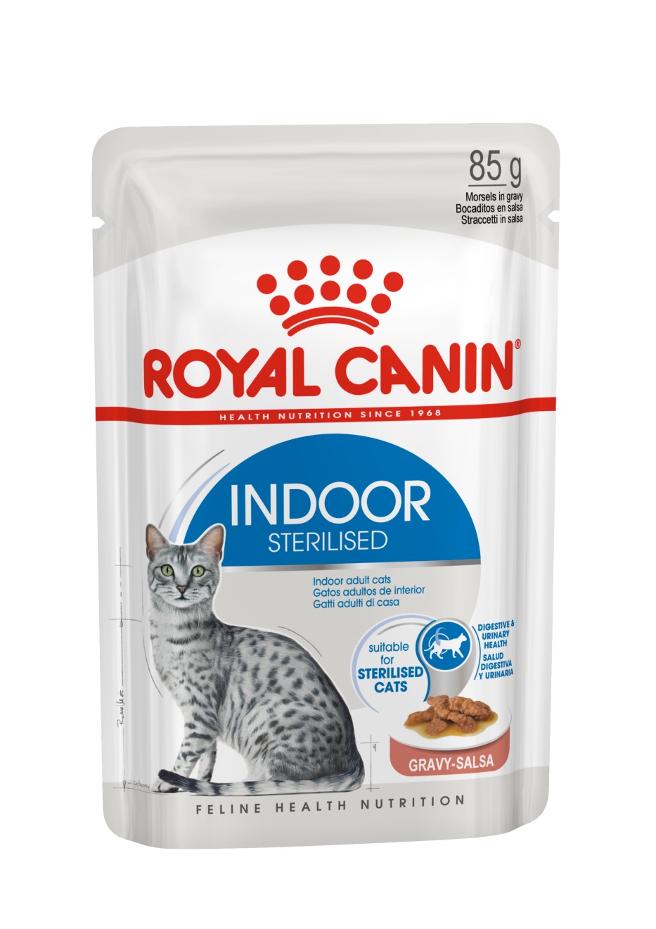 Royal Canin Indoor Sterilised in Gravy kattenvoer x12