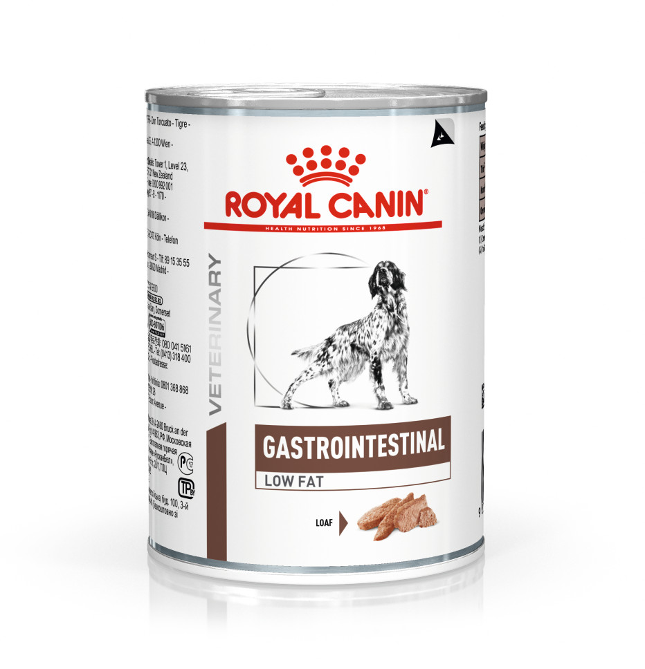 Royal Canin Veterinary Diet Gastrointestinal Low Fat dåse