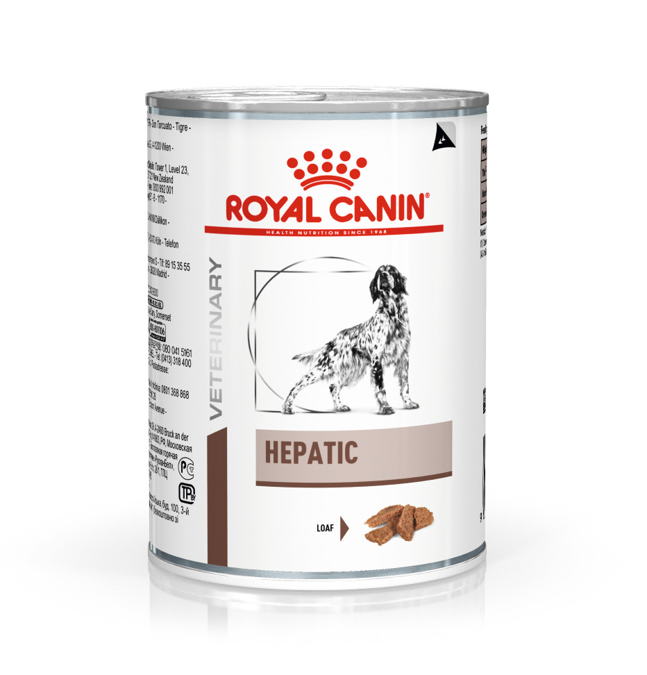 Royal Canin Veterinary Hepatic vådfoder til hunde