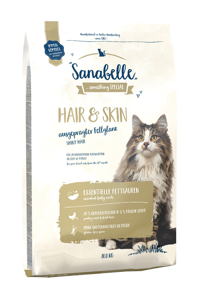 Sanabelle High Premium Hair & Skin kattenvoer