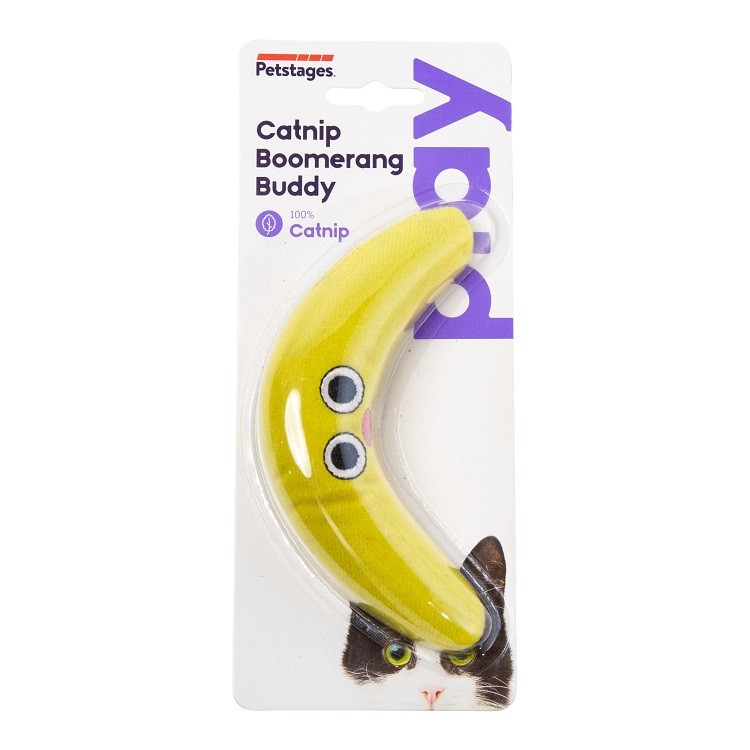 Petstages Catnip Boomerang Buddy