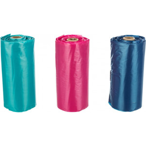 Poepzakjes met handvat 8 rollen á 15 stuks