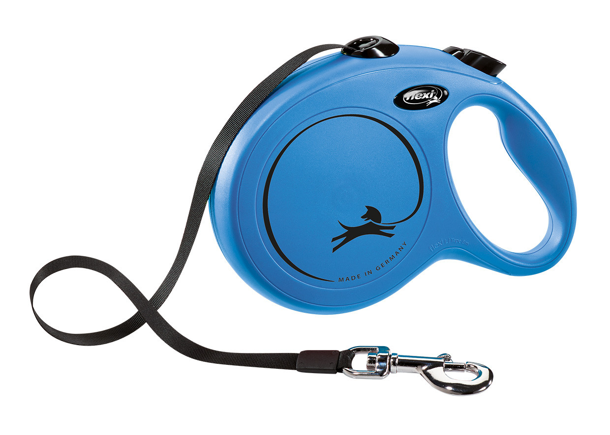 Flexi New Classic L 8 meter (bånd) hundesnor