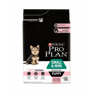 Pro Plan Small & Mini Puppy Sensitive Skin met Optiderma hondenvoer