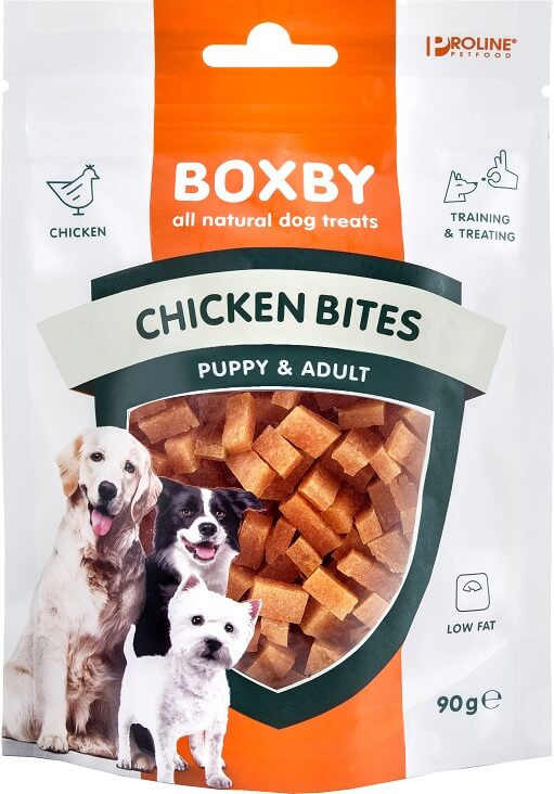 Boxby Chicken Bites til hunde